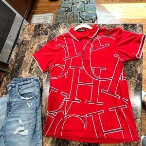 Men´s Carolina Herrera Short Sleeved Polo Shirt -  Regular Size